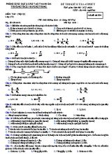 Đề kiểm tra 45 phút môn Vật lý Lớp 9 - Mã đề 004 - Trường THCS Phương Trung